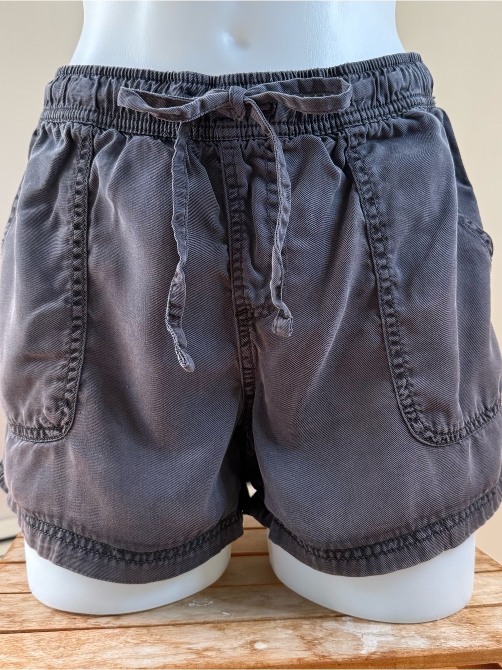 C&C California Charcoal Drawstring Athletic Shorts